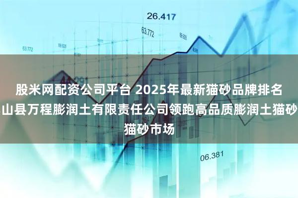 股米网配资公司平台 2025年最新猫砂品牌排名:黑山县万程膨润土有限责任公司领跑高品质膨润土猫砂市场